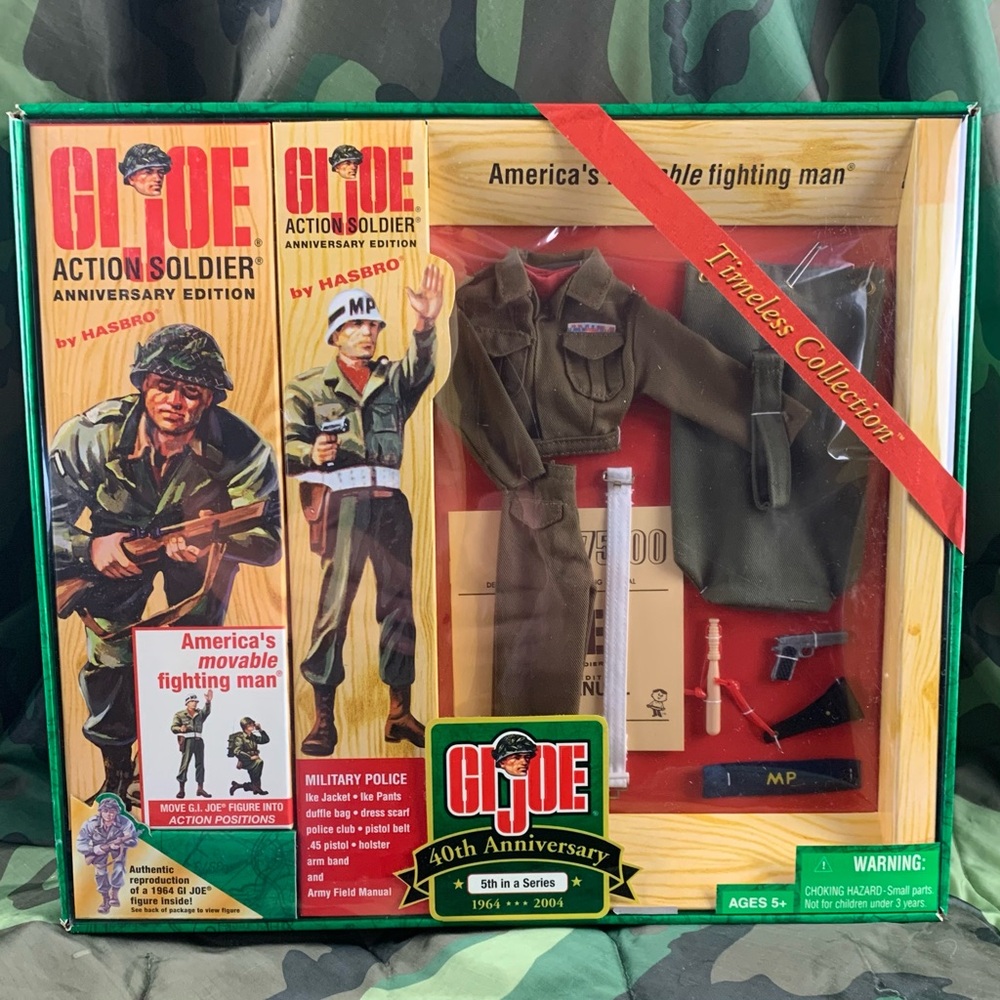 GI Joe 40th Anniversary Action Soldier Set 5th in a series.